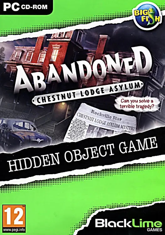 Abandoned Chesnut Lodge Asylum Cover Artwork