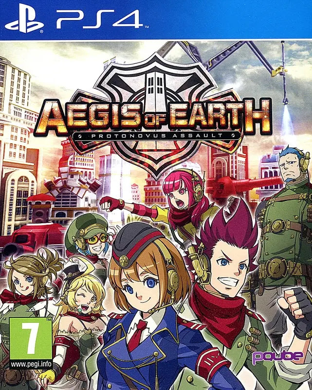 Aegis of Earth Protonovus Assault PS4 Cover Art