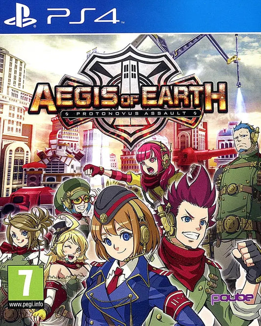 Aegis of Earth Protonovus Assault PS4 Cover Art