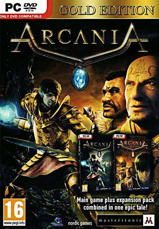 Arcania Gold Edition Cover Artwork