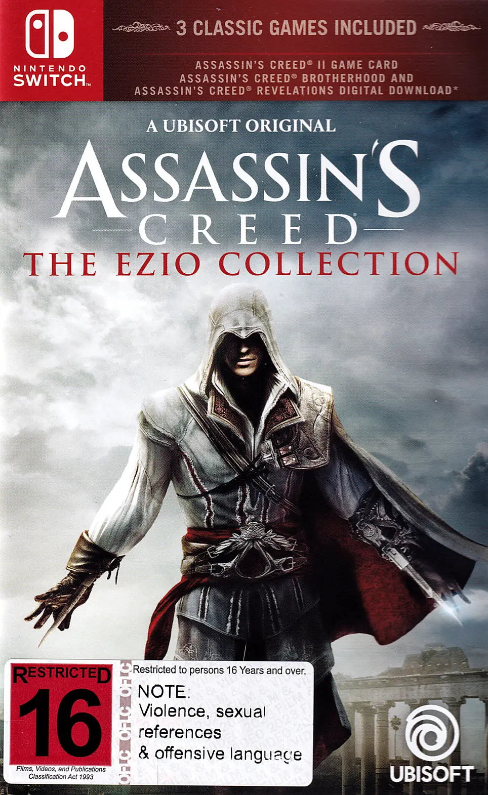 Assassin's Creed Ezio Collection Switch Cover Art