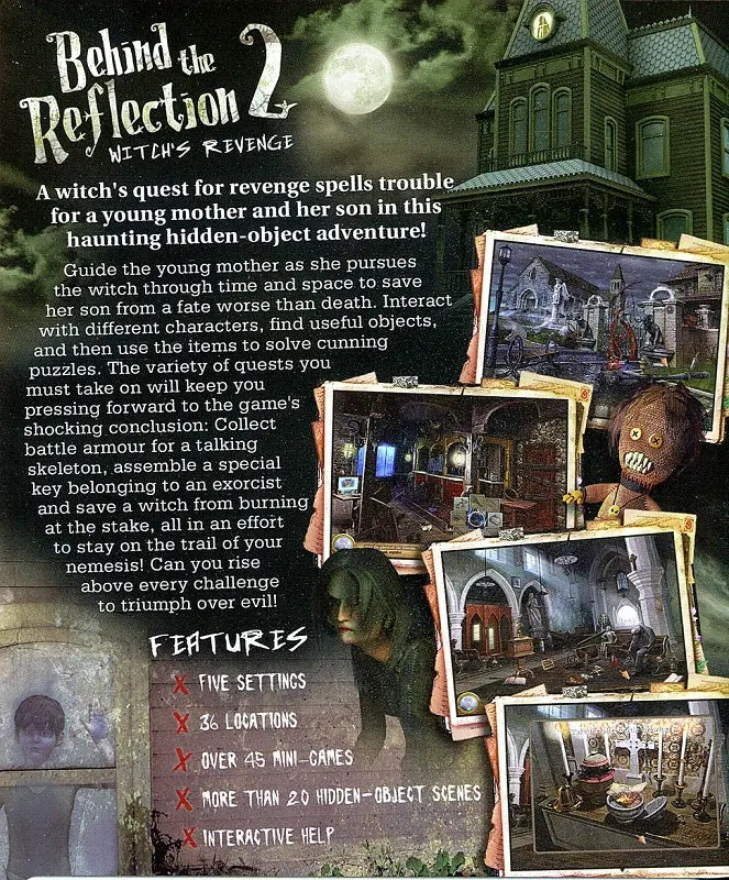 Behind the Reflection 2 Witch's Revenge Back Cover Art