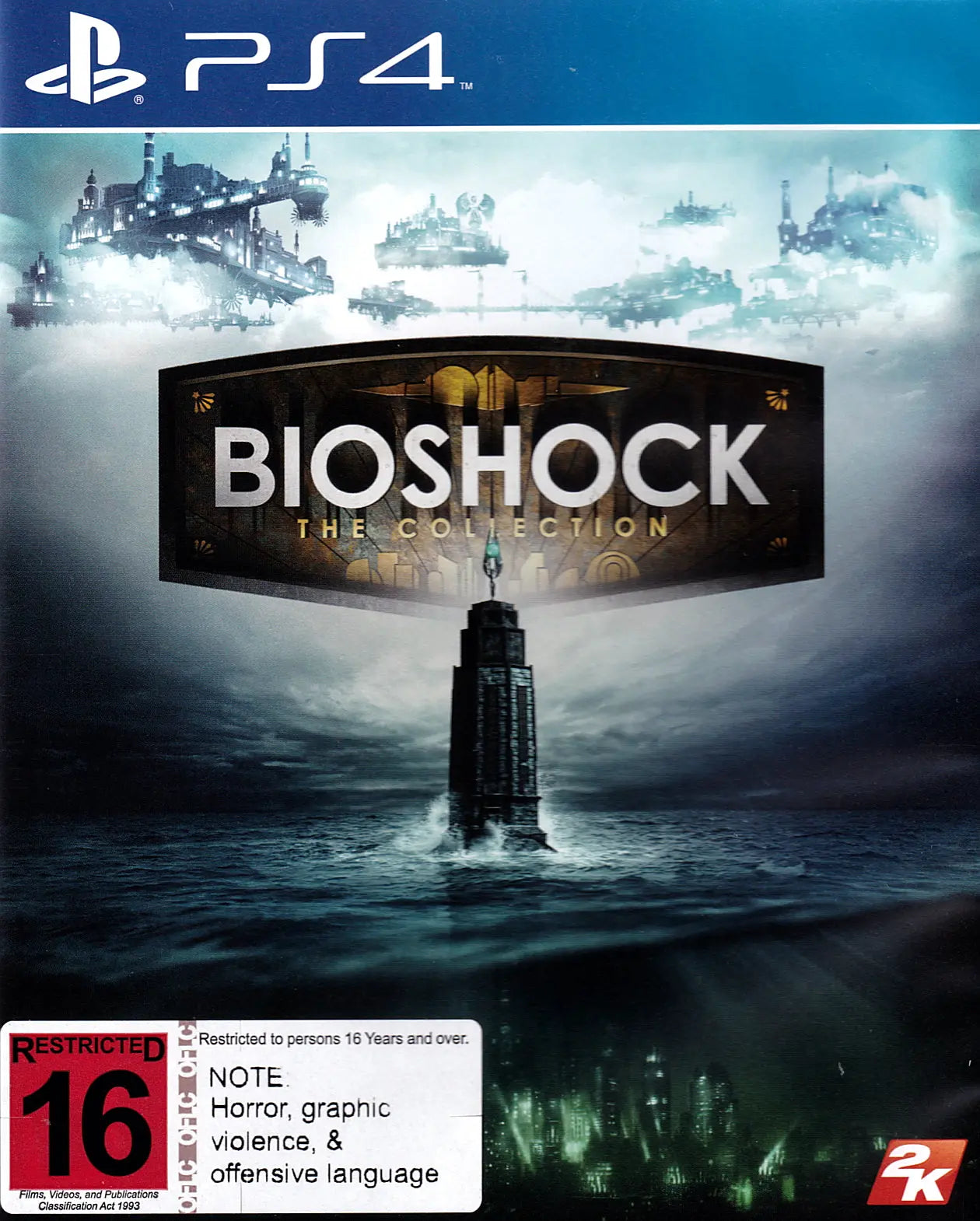 Bioshock the Collection PS4 Cover Art
