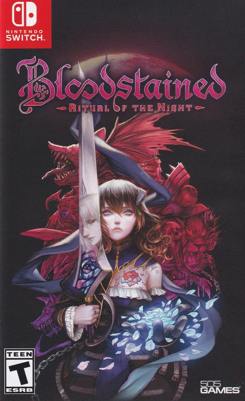 Bloodstained Ritual of the Night Switch Cover Art