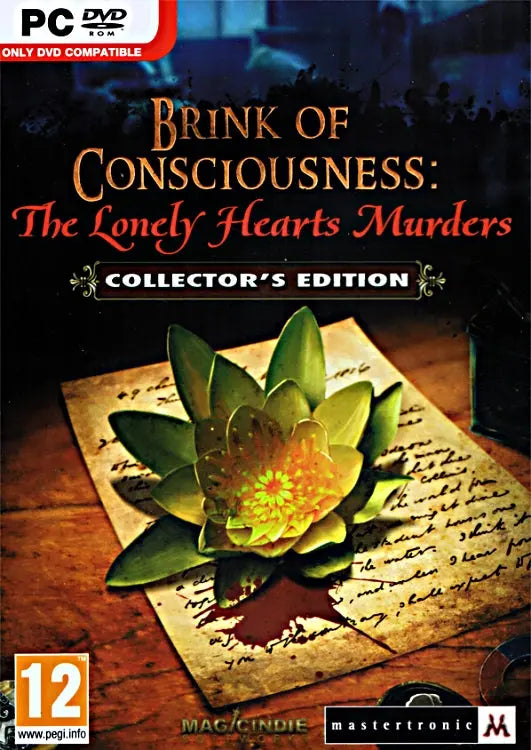 Brink of Consciousness Lonely Hearts Murders Collector's Ed. Cover Artwork