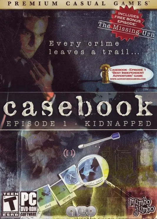 Casebook Episode 1 Kidnapped Cover Artwork