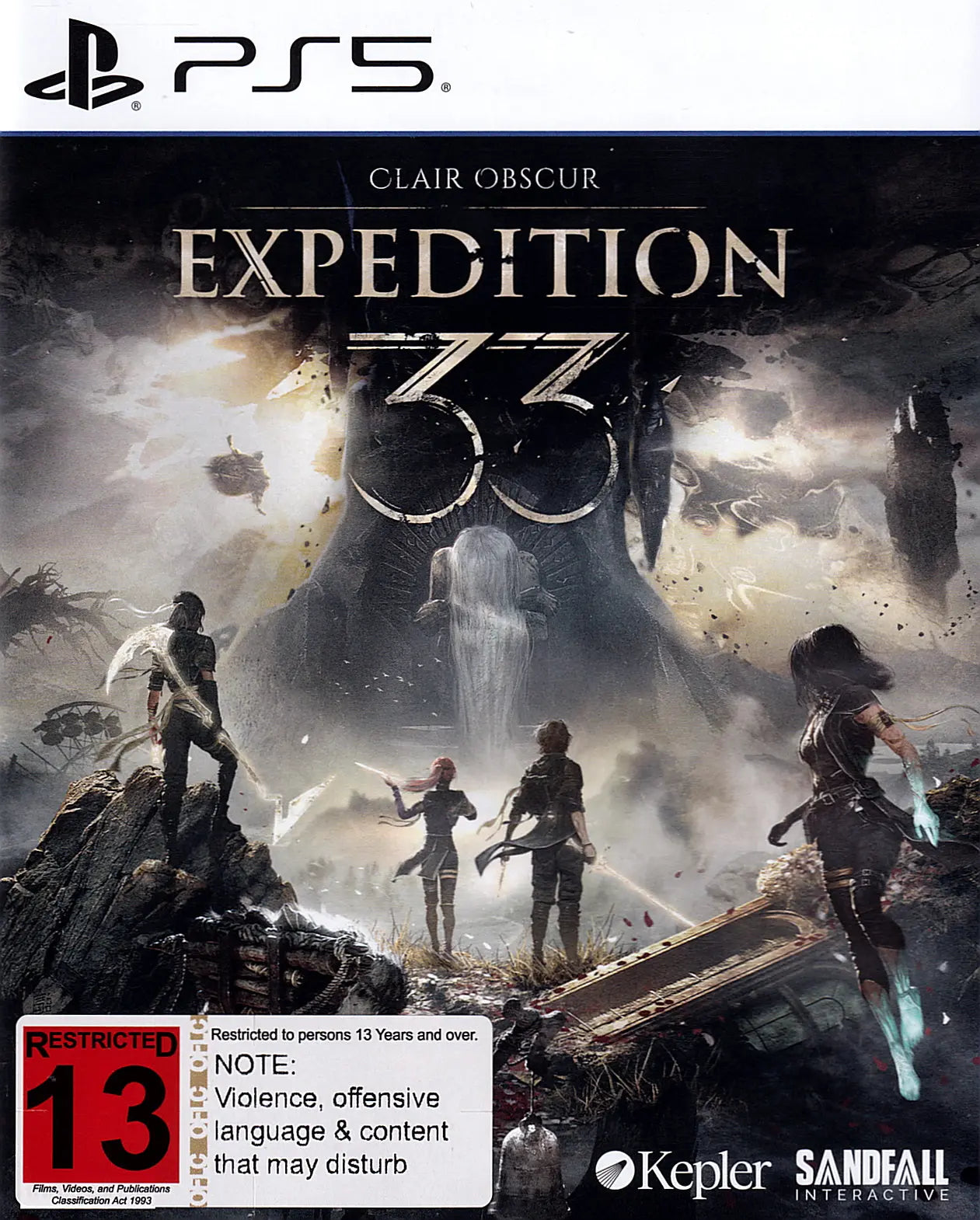 Clair Obscur Expedition 33 PS5 Cover Art