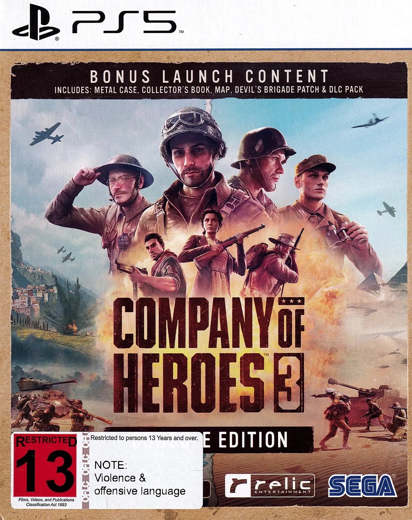 Company of Heroes Console Edition PS5 Cover Art