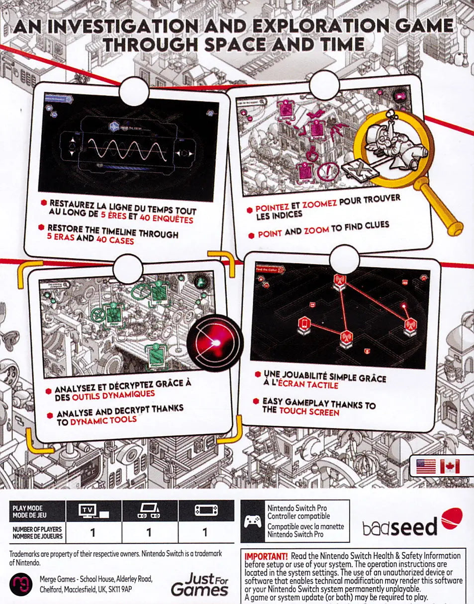 Crime O' Clock Switch Back Cover Art