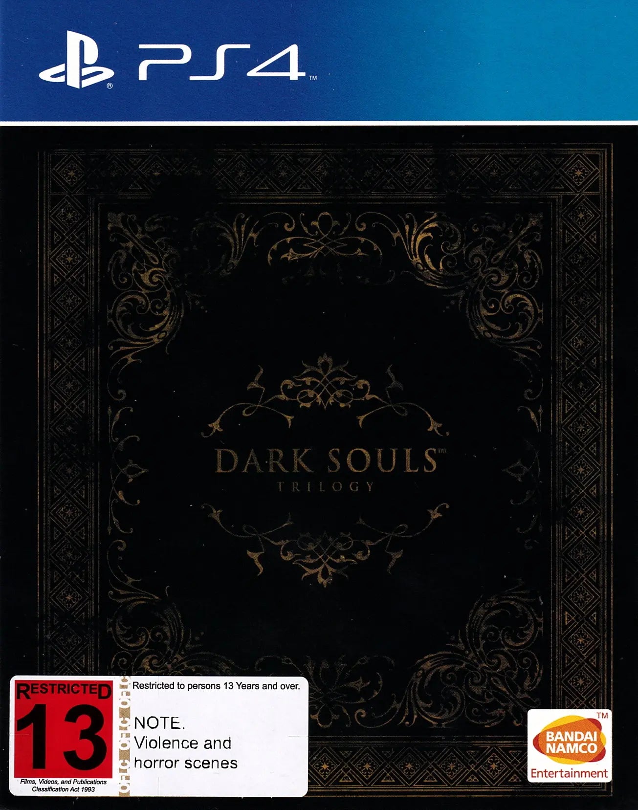 Dark Souls Trilogy PS4 Cover Art