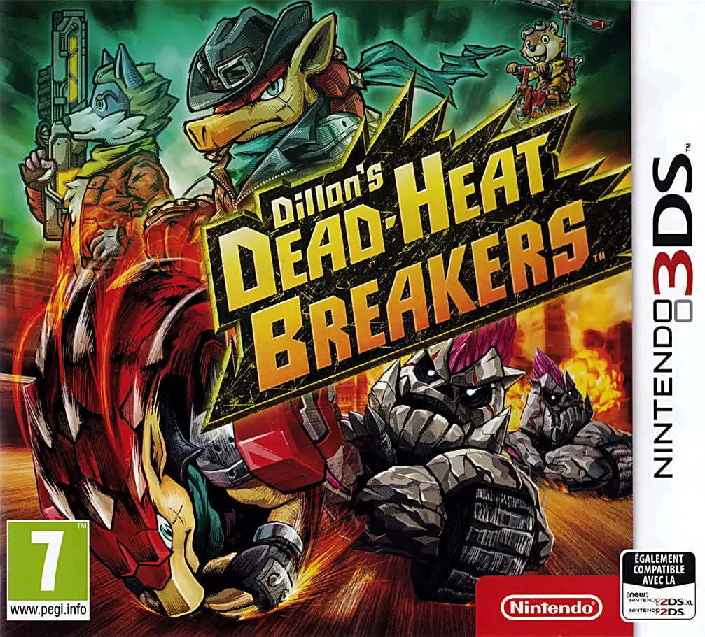 Dillon's Dead Heat Breakers 3DS Cover Art