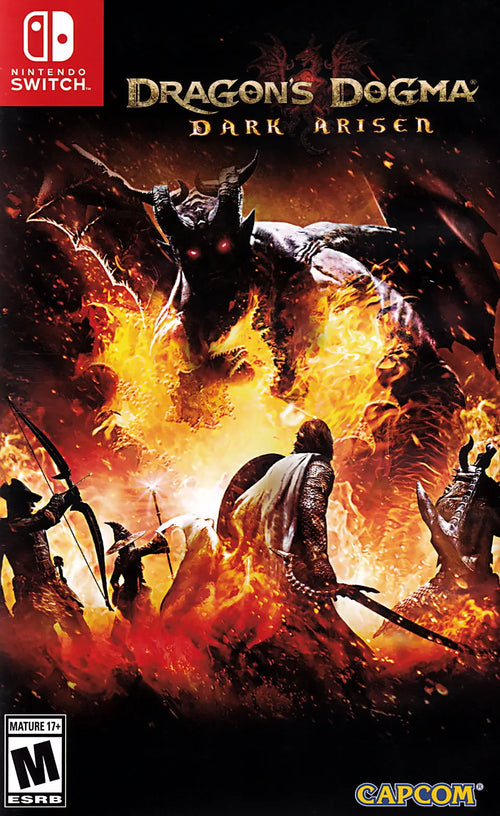 Dragon's Dogma Dark Arisen Switch Cover Art
