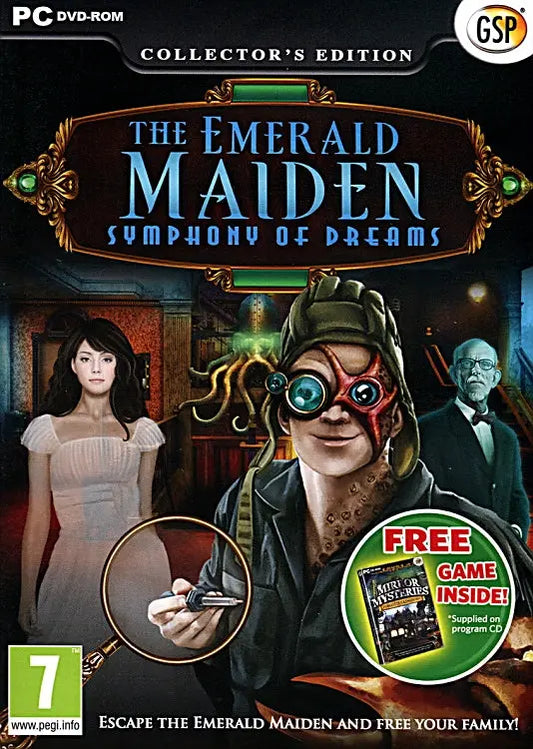 Emerald Maiden Symphony of Dreams Collector's Ed. Cover Artwork