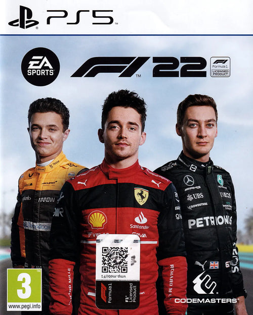 F1 22 PS5 Cover Art