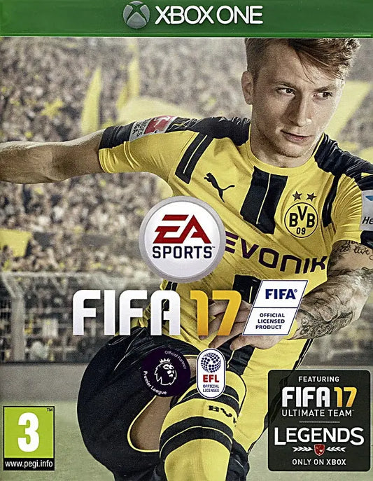 Fifa 17 Xbox One Cover Art