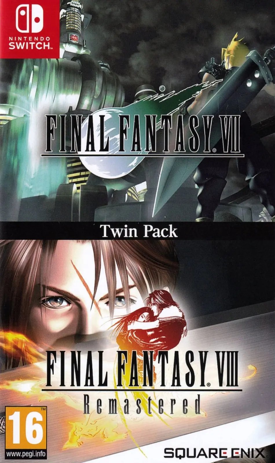 Final Fantasy VII & Final Fantasy VIII Remastered Switch Square Enix