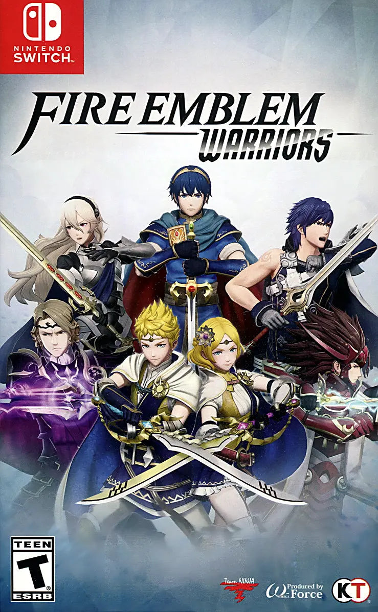 Fire Emblem Warriors Switch Cover Art