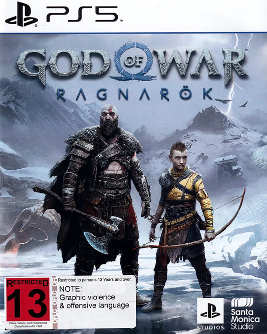 God of War Ragnarok PS5 Cover Art