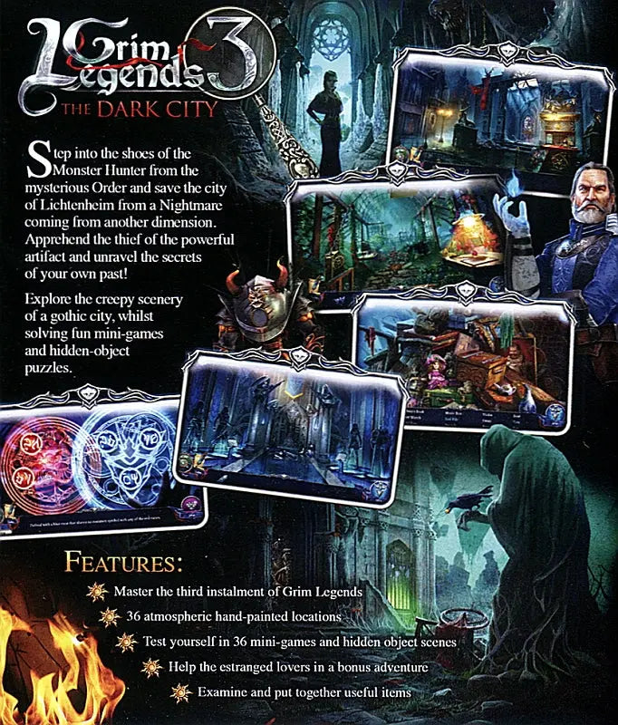 Grim Legends 3 PC Back Cover Art