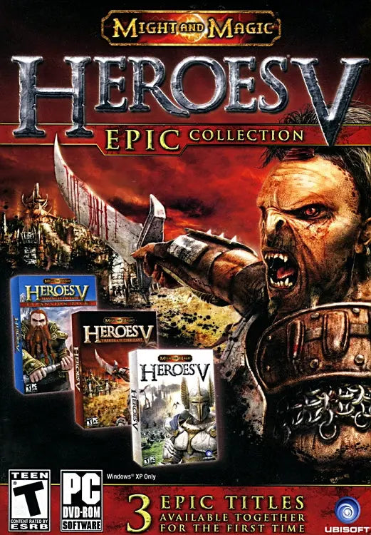 Heroes of Might and Magic V Epic Collection Cover Artwork