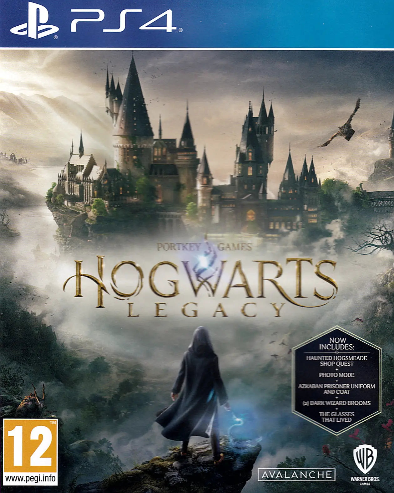 Hogwarts Legacy PS4 Cover Art