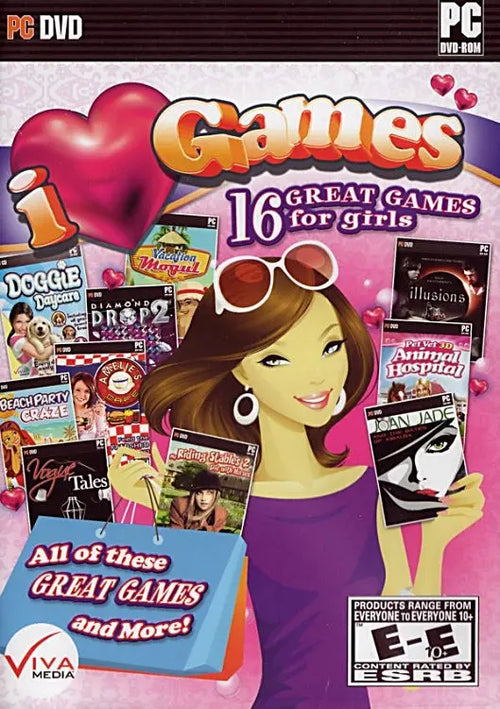 I Love Games 16 Great Games for Girls