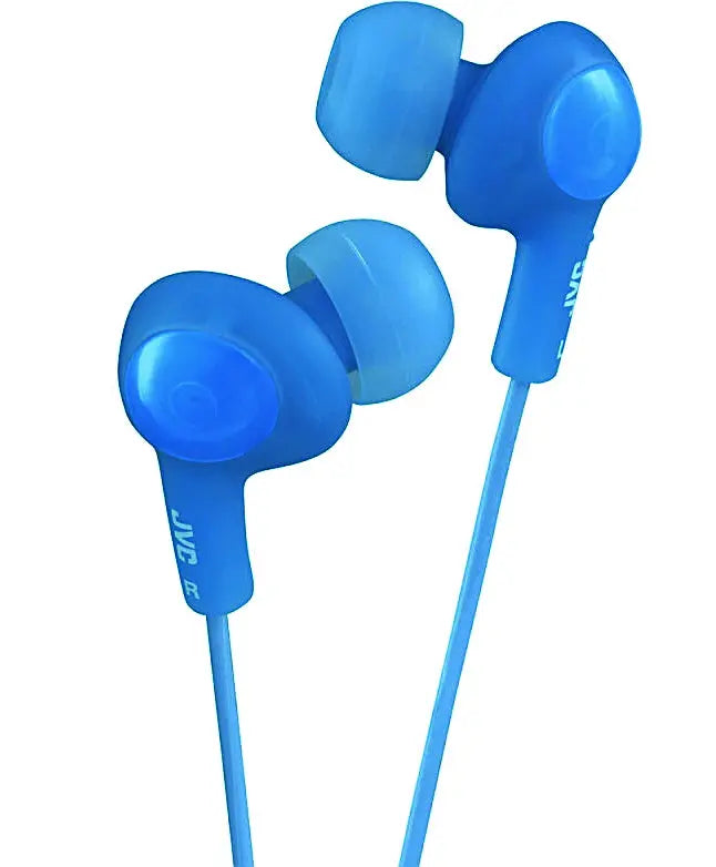 JVC Gumy Plus In-Ear Headphones Peppermint Blue Unboxed