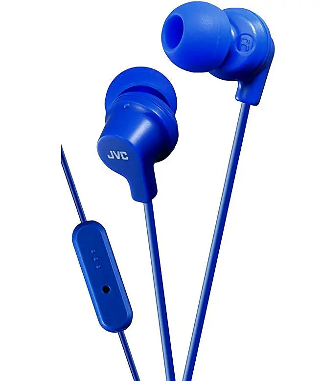 JVC Powerful Sound Earphones Unboxed Blue
