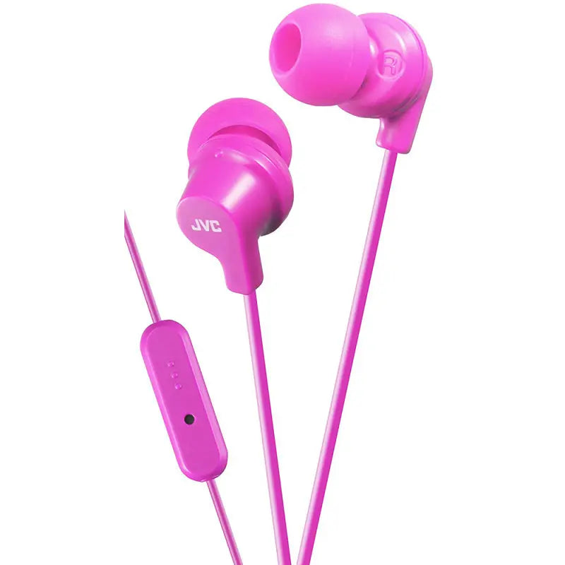 JVC Powerful Sound Earphones Unboxed Pink