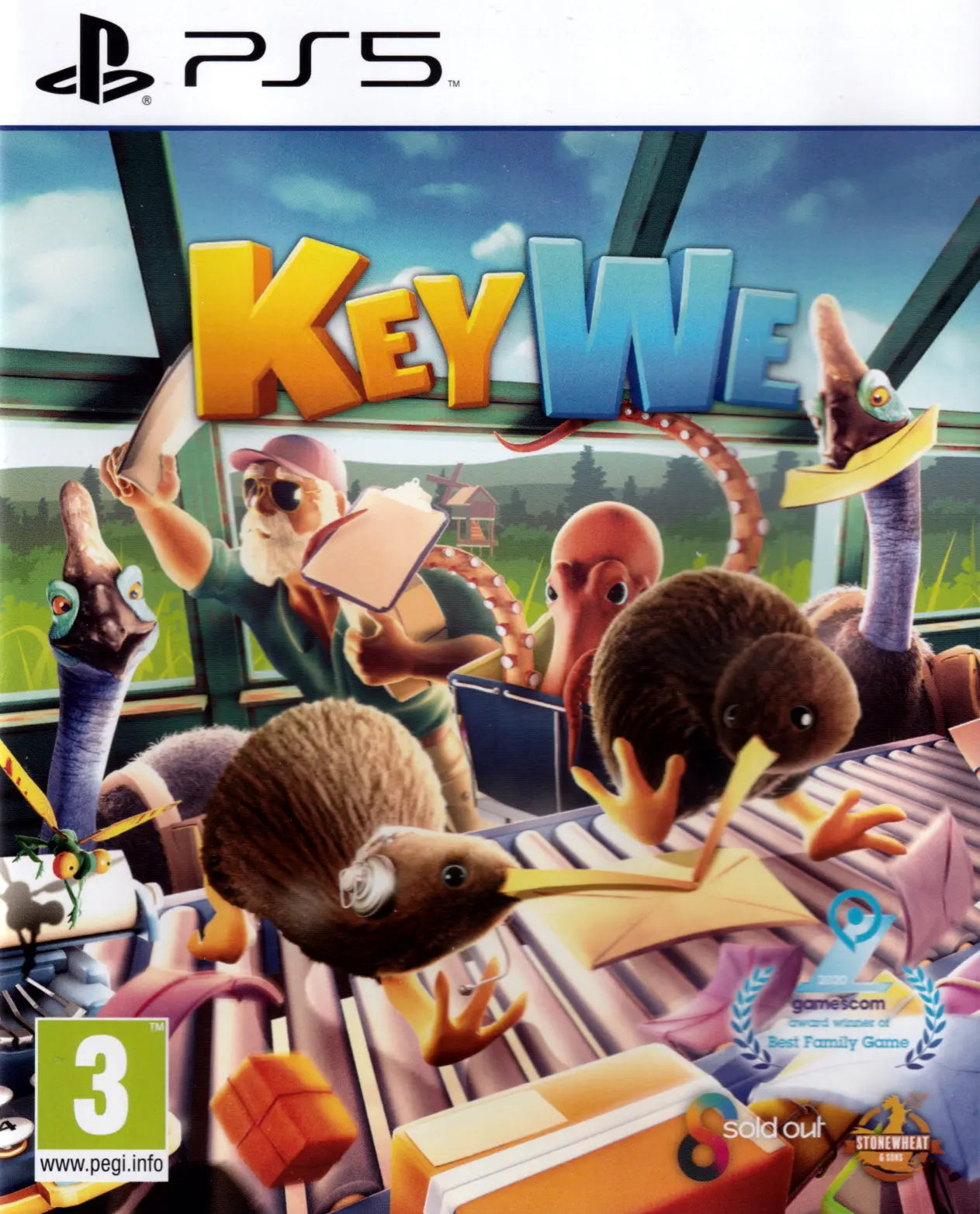 Keywe PS5 Cover Art