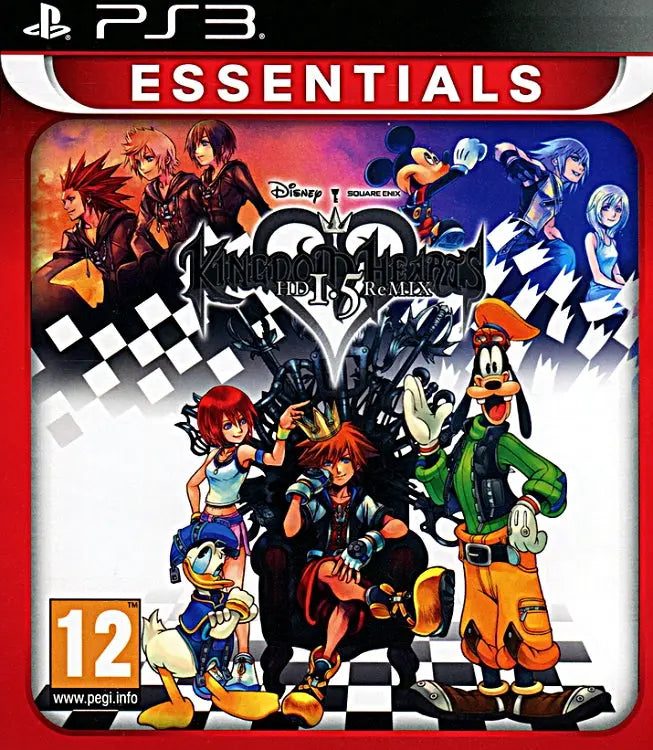 Kingdom Hearts HD 1.5 Remix PS3 Cover Artwork
