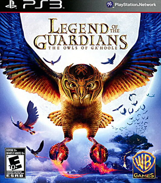 Legend of the Guardians Owls of Ga'hoole PS3 Cover Art