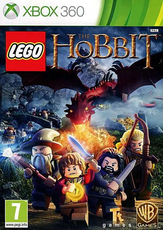 Lego the Hobbit Cover Artwork Xbox 360
