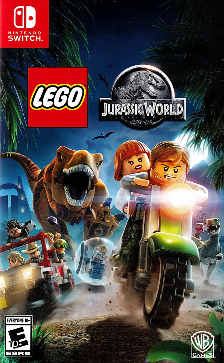 Lego Jurassic World Switch Cover Art