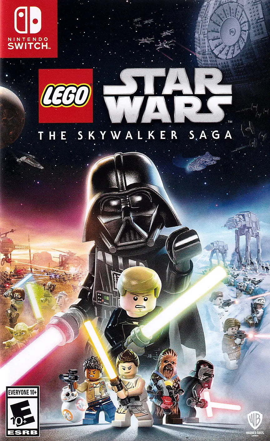 Lego Star Wars The Skywalker Saga Switch Cover Art