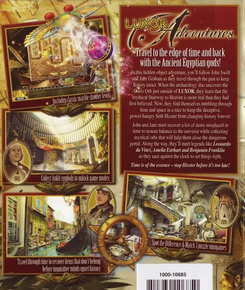 Luxor Adventures (2 Games In 1 Pack)