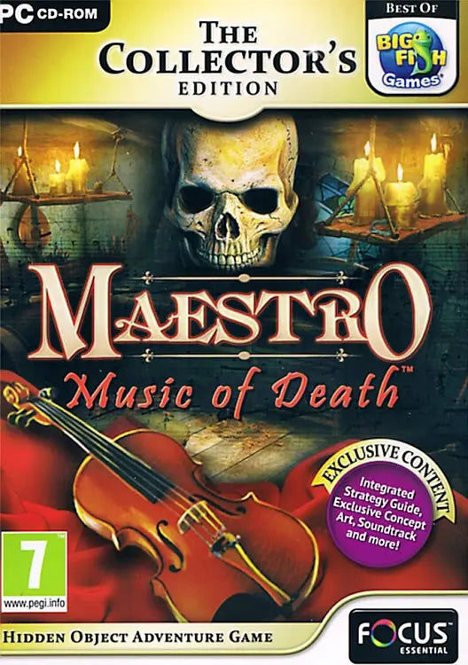 Maestro Music of Death Collector's Edition Cover