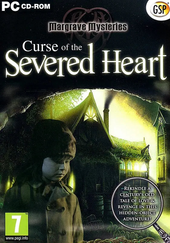 Margrave Mysteries Curse of the Severed Heart Front Cover Artwork