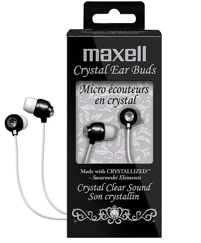 Maxell Crystal Ear Bud Pack and Product Design