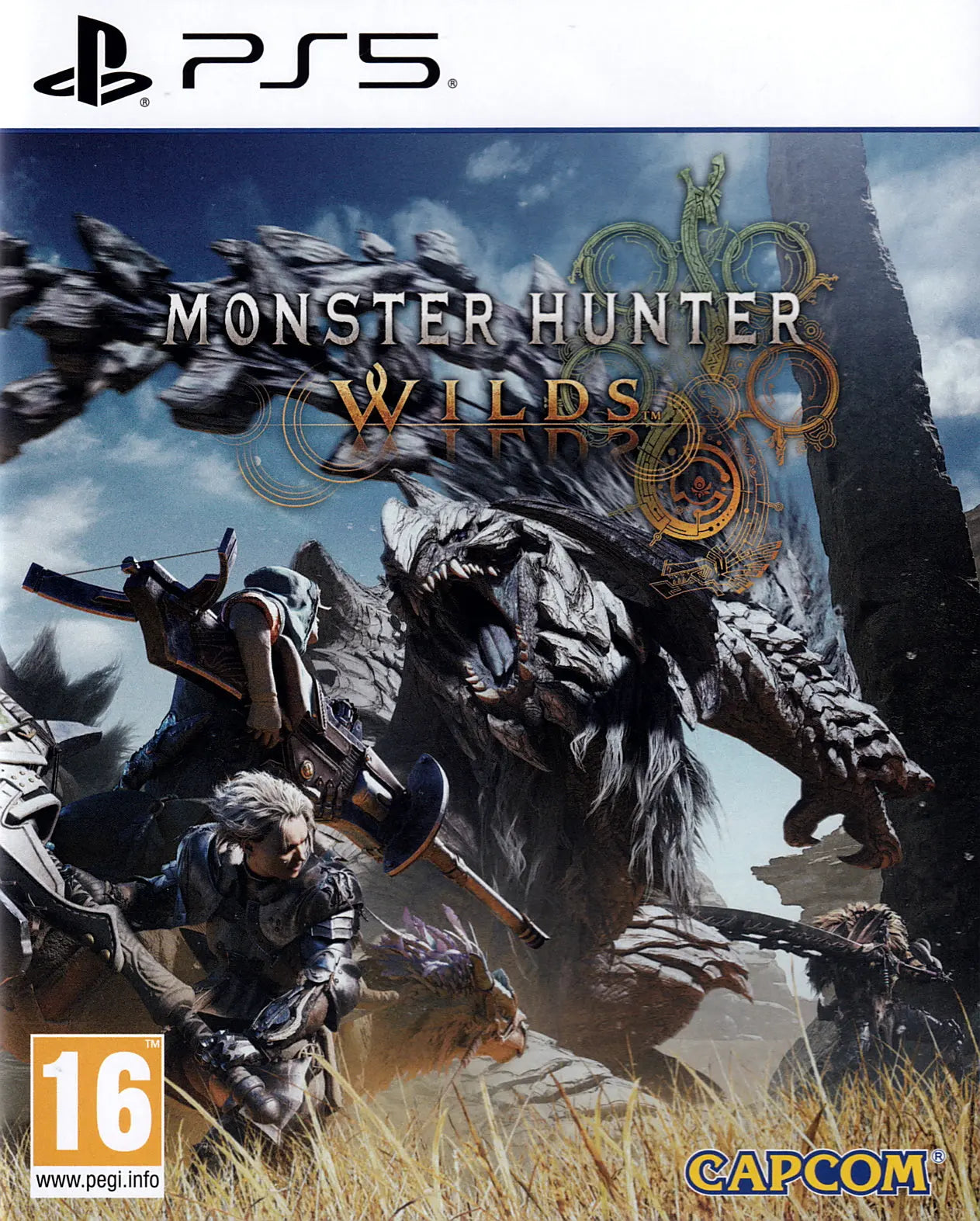 Monster Hunter Wilds PS5 Cover Art