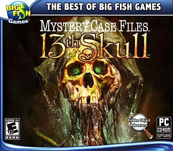 Mystery Case Files 13th Skull Cover Artwork