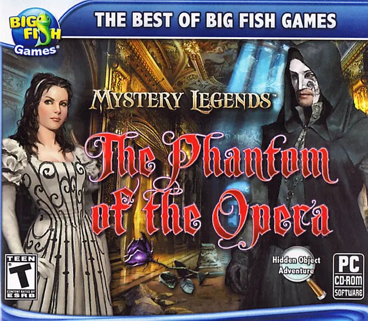 Mystery Legends the Phantom of the Opera Cover
