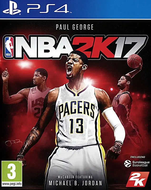 NBA 2K17 PS4 Cover Art