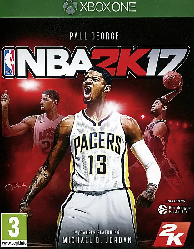 NBA 2K17 Xbox One Cover Art
