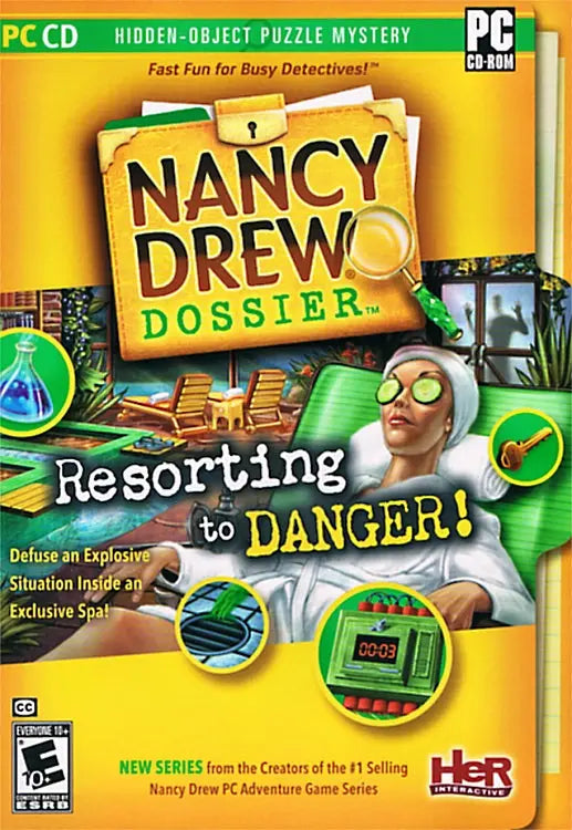 Nancy Drew Dossier Resorting to Danger! Cover