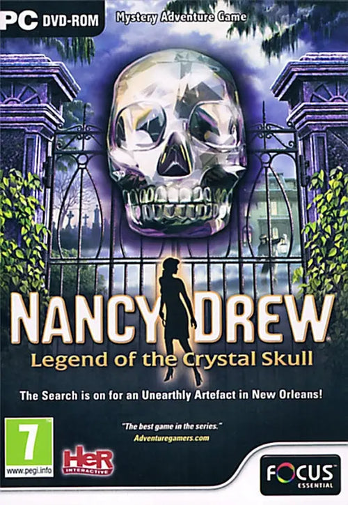 Nancy Drew Legend of the Crystal Skull Cover