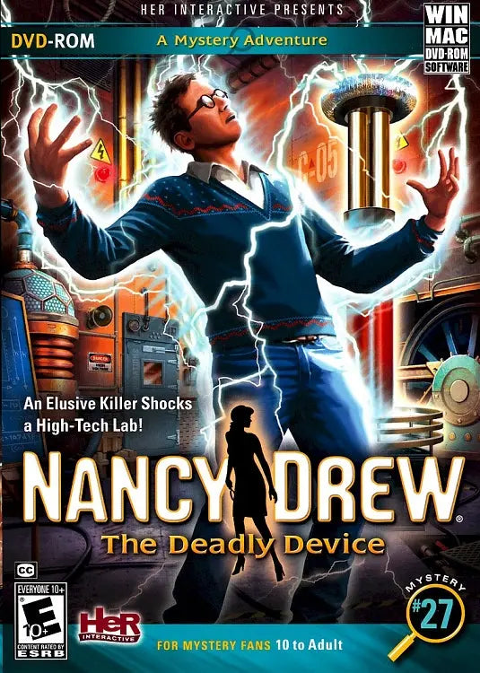 Nancy Drew the Deadly Device Cover (front)
