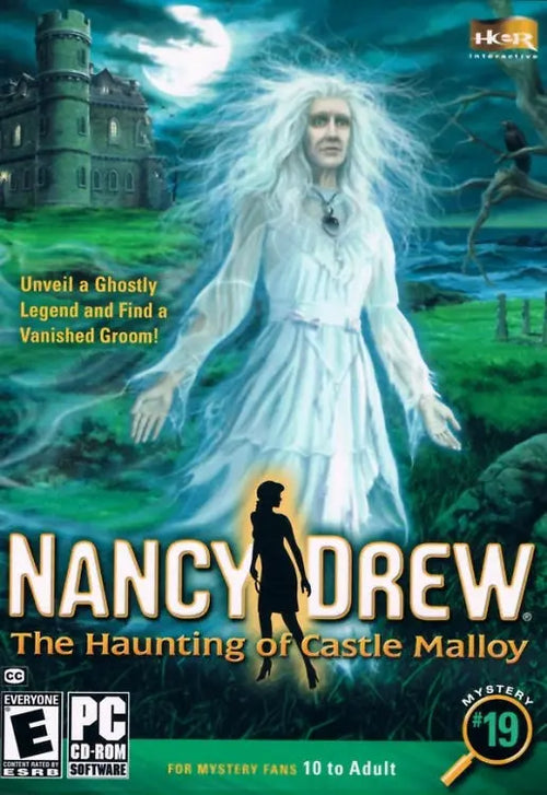 Nancy Drew the Haunting of Castle Malloy Cover Artwork
