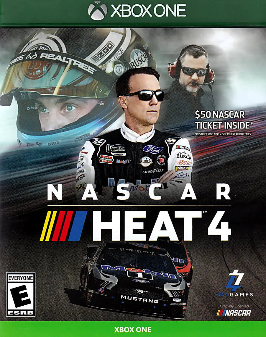 Nascar Heat 4 Xbox One Cover Art