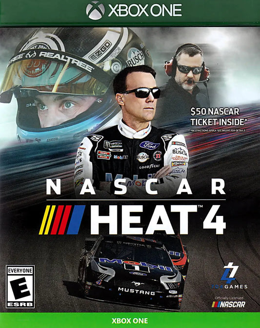 Nascar Heat 4 Xbox One Cover Art